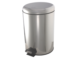 Урна с механизмом поднятия крышки BGR-12S (хром)