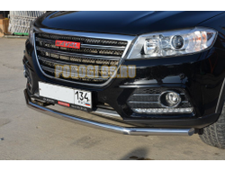 Защита переднего бампера d53 для Haval H6 2017-