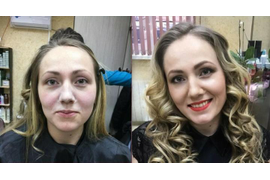 make-up (макияж) &amp; hairstyles (прически и укладки)