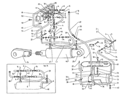 Гидравлическая система ЕВ 687 687.33.08.00.00-00, 687.33.08.00.00-03, 687.33.08.00.00-14