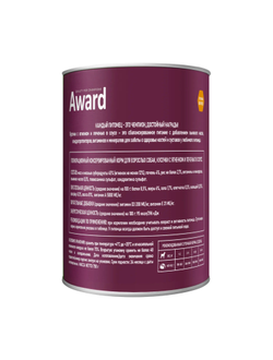 AWARD (Эворд) влажный корм (консерва) для собак, кусочки Ягненок, Печень 750 г
