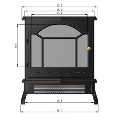 Электрокамин Jazz BL 18 (мини-камин, электропечь)
