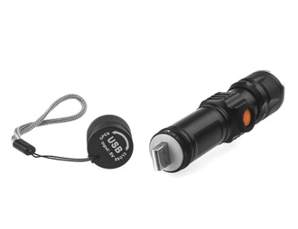 Фонарь FOCUSray 955, 1x18650 по 1200 mAh, ZOOM 10W XML-T6, алюминий