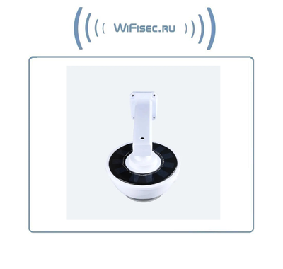 DE/SK6 Муляж уличной купольной видеокамеры + светильник. Встроенный аккумулятор + солнечная панель. + пульт управления.