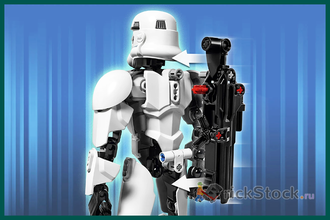 # 75531 Сборная Фигура «Командир Штурмовиков» / “Stormtrooper Commander” Buildable Action Figure (2017)