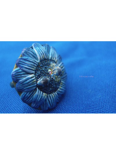 Наблюдатель Рассвета. Необычное кольцо-цветок из Страны Чудес