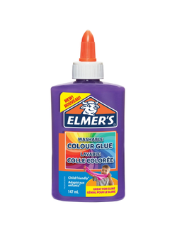 Клей для слаймов ELMERS  цветной фиолетовый 147 мл, 2109502