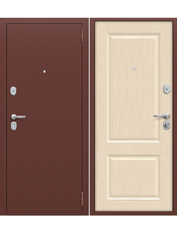 Входная Дверь Тайга-7 Бежевый клен