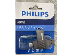 usb 3.2 флешка с type c перевертыш usb 32gb