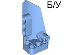 ! Б/У - Technic, Panel Fairing # 3 Small Smooth Long, Side A, Medium Blue (64683 / 6057453 / 6372244) - Б/У