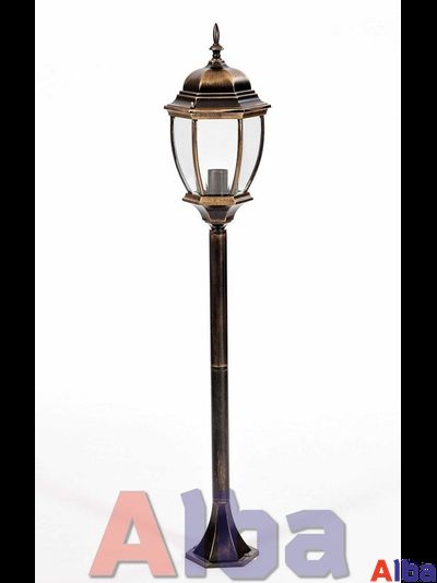 Садово парковый светильник Arsenal 206 gold