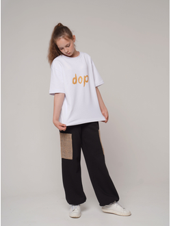 Футболка плотная с принтом dop