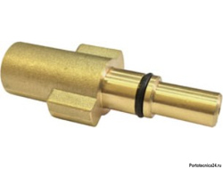 Адаптер для BD, Makita, Интерскол, 280bar,  1/4внут, латунь