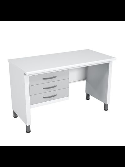 Стол врача металлический (высота 770 мм) СМЛ-3.0