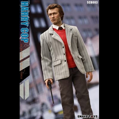 ПРЕДЗАКАЗ - Гарри Каллахан (Клинт Иствуд, "Грязный Гарри")  - Коллекционная фигурка 1/6 Police series classic Harry Cop (SCB03) - SNAKE TOYS ?ЦЕНА: 19900 РУБ.?