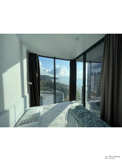 Студия с видом на море в долгосрочную аренду, пригород Батуми, 11-й этаж. До моря 50 метров!