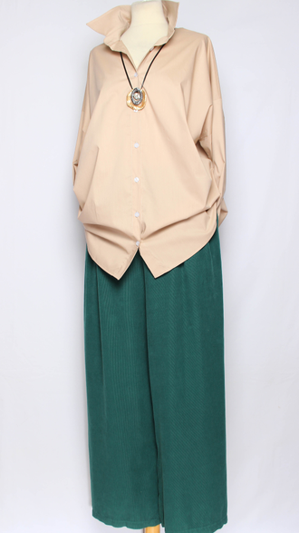 РУБАШКА "КЛАССИКА без Кармана" бежевая р.50-60