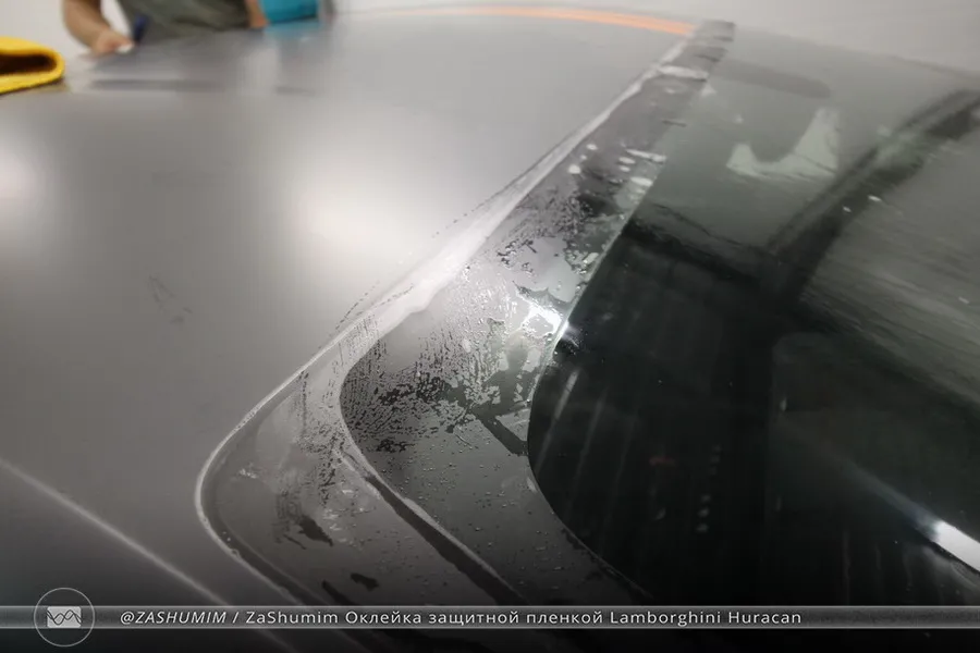Оклейка защитной пленкой Lamborghini Huracan
