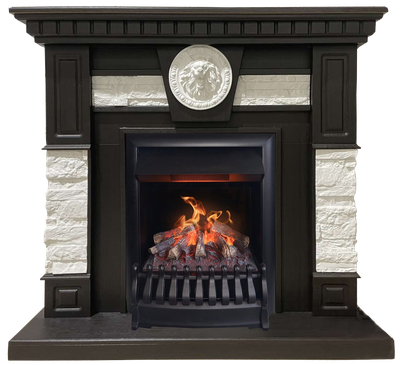 Электрокамин Порту BL M2 с очагом 3D Oregan