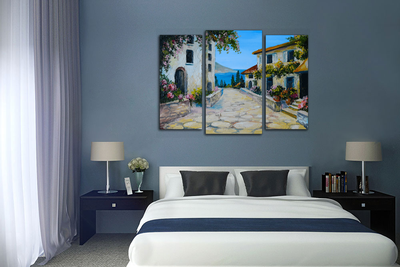 Модульная картина "Вид на море"