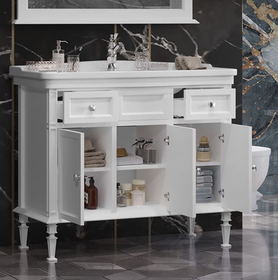 Мебель для ванной Opadiris Кантара 105 белый матовый