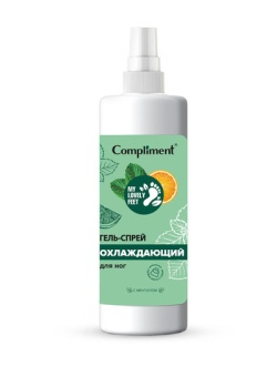 Compliment My Lovely Feet Гель-Спрей Охлаждающий для ног, 110мл