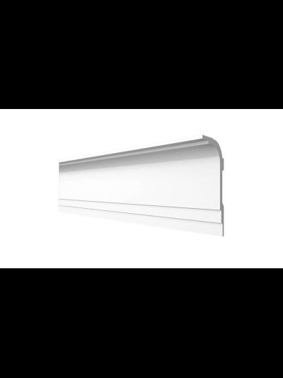 Потолочный плинтус DECOR-DIZAYN DD516, из дюрополимера, под покраску, ударопрочный, 2 метра