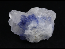 Дюмортьерит в кварце, Бразилия (33*21*20 мм, 20 г) №27204