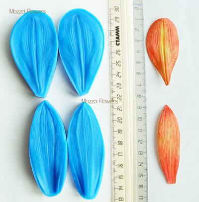 "Лепестки лилейника" набор силиконовых молдов (вайнеров)