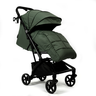 Коляска прогулочная Peppy Aero Oliva green