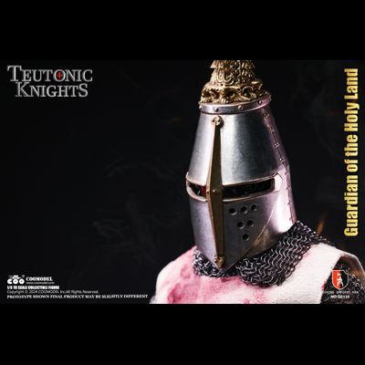 Тевтонский рыцарь (бронзовая версия) - КОЛЛЕКЦИОННАЯ ФИГУРКА 1/6 Series of Empires Teutonic Knights White Bronze Edition Holy Land Guard (SE135) - COOMODEL