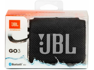 Портативная Колонка JBL GO 3 (Чёрная)