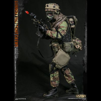 Американский морпех - сержант Крюс - ФИГУРКА 1/6 scale Gunnery sergeant Crews (78082) - DAMTOYS