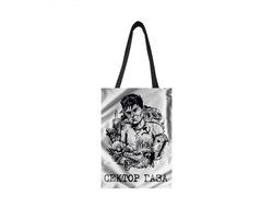 Сумка-шоппер вертикальная Сектор Газа, Юрий Хой №22