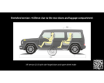 Business class stretched SUV &quot;ARGO&quot; based on Mercedes-Benz G500/AMG G63 AMG W463 +620mm XXL, 2023 YP.