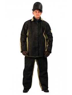 Костюм "Сварщик" 2,6 летний брезентовый со спилком (МПТ)