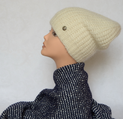 итальянский шарф вязаный восьмерка Вицио фото