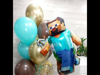 10 шаров на грузе + фигура