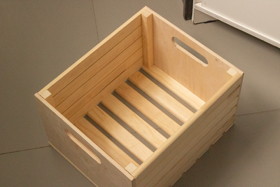 (КИК0200) Ящик для хранения. Размер: 375*320*220 мм.