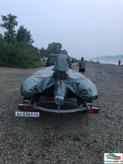 Тент на лодку Солар 420 Jet Tunel 2015 (Р)