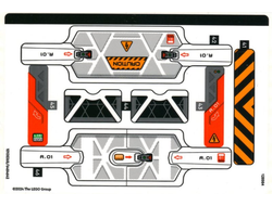 Sticker Sheet for Set 42181, Sheet 2 - 10108368/6484642, n/a (42181stk02)
