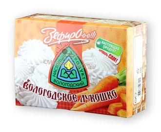 Зефир Вологодский "Вологодское лукошко" с морковью 240гр.