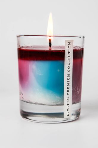 Ароматическая свеча в стакане с ароматом "Сирень"