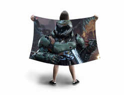 Флаг большой Doom/ Дум №17