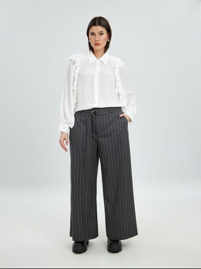 Купить брюки-палаццо для полных женщин