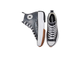 Converse Run Star Hike Metallic Classics High Top кожаные черные