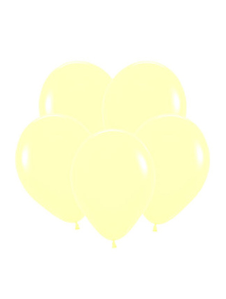 Пастель. Макарунс. Светло желтый. "12" дюймов