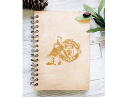 Скетчбук деревянный Манчестер Юнайтед, Manchester United FC №4