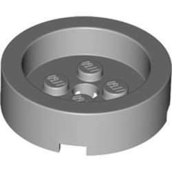 Brick, Round 4 x 4 with Recessed Center and Hole, Light Bluish Gray (68325 / 6303438)