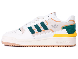 Кроссовки Adidas Forum Exhibit Low White Yellow Green